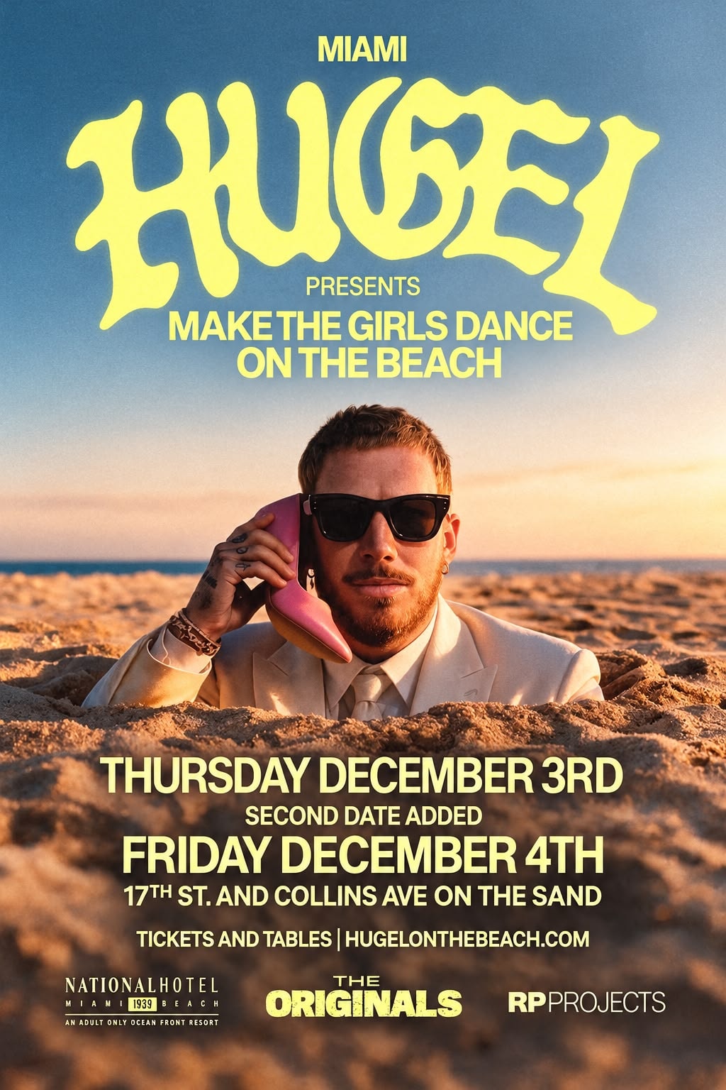 Hugel On The Beach — Art Week Miami | Dec 3–5, 2026